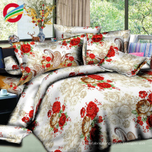 beautiful modern fabric printing bed sheet for sets